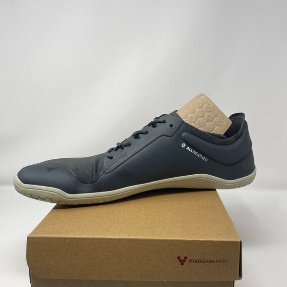 NWB Vivo Barefoot Primus Lite lll All Weather Shoes 15 Mens Charcoal Training - Picture 3 of 9